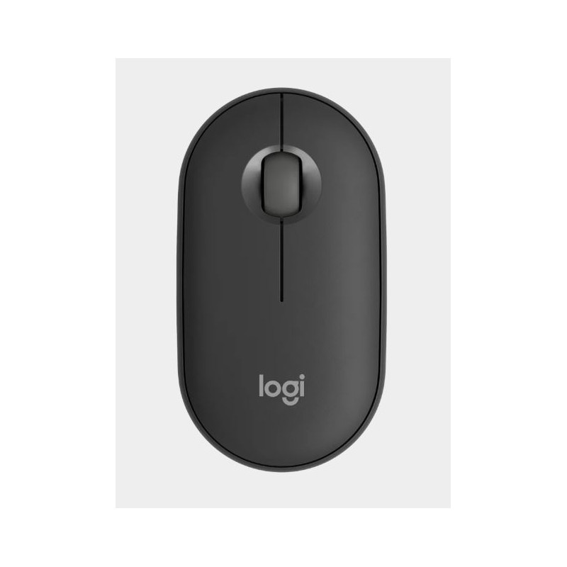 LOGITECH PEBBLE MOUSE 2 M350S BLUETOOTH, MULTIDEVICE, TONAL GRAPHITE, 1YR