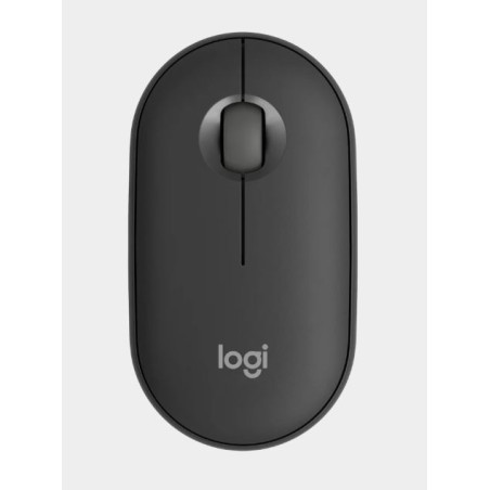 LOGITECH PEBBLE MOUSE 2 M350S BLUETOOTH, MULTIDEVICE, TONAL GRAPHITE, 1YR