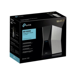 TP-LINK ARCHER BE19000 WI-FI 7 TRI-BAND ROUTER, EASYMESH, 10GbE(2), GbE(4), 3YR