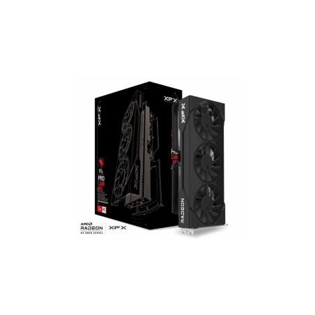XFX Swift AMD Radeon RX 9060XT OC Triple Fan Gaming Edition with 16GB GDDR6 HDMI 2xDP, AMD RDNAâ¢ 4 (RX-96TS316B7)