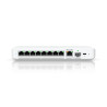 UBIQUITI UniFi SWITCH FLEX 2.5G 8 PORT, (8) 2.5 GbE, 10 GbE, 10G SFP+, USB-C POWER,1YR