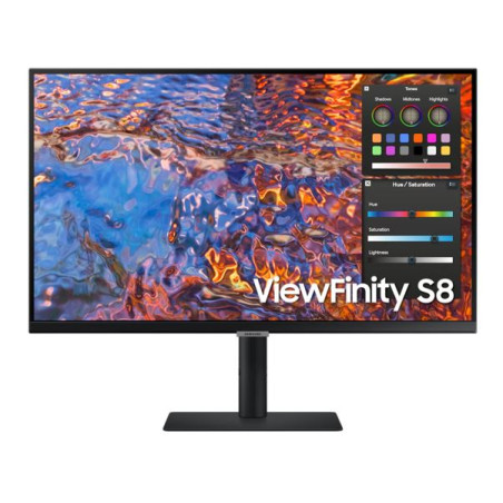 SAMSUNG 27" (16:9) UHD IPS MONITOR, DP, HDMI, HDR400, USB-C, USB(3),LAN, H/ADJ, VESA, 3YR