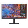 SAMSUNG 27" (16:9) UHD IPS MONITOR, DP, HDMI, HDR400, USB-C, USB(3),LAN, H/ADJ, VESA, 3YR