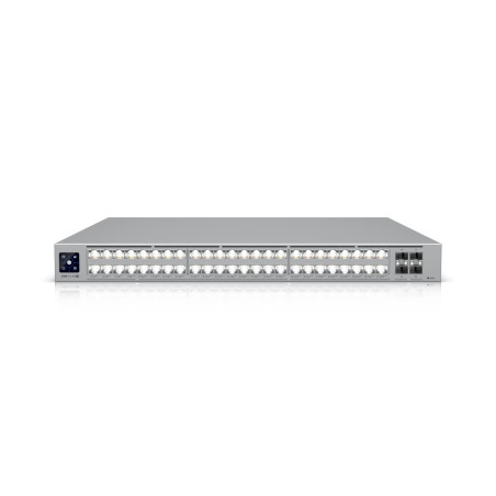 UBIQUITI UniFi SWITCH PRO XG 48 POE, (16)2.5 GbE PoE+++ (32)10 GbE PoE+++,(4)25G SFP28, 1Y
