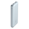 Belkin BoostCharge CCC-Certified 20k mAh Power Bank (Triple-Port) + USB-C to USB-A Cable - Pearl Blue (BPB012btPB), 2xUSB-A, 1xU