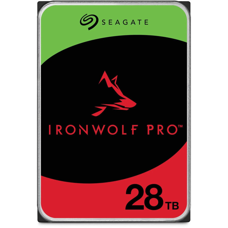 SEAGATE IRONWOLF PRO NAS 28TB, 3.5" SATA HARD DRIVE, 5YR WTY