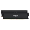 Crucial Pro 32GB (2x16GB) DDR5 UDIMM 6400MHz CL32 Black Heat Spreader Overclocking Support Intel XMP AMD Ryzen Desktop PC Gaming