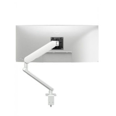 ATDEC ORA SINGLE DYNAMIC MONITOR ARM, F CLAMP, UPTO 35"/8KG,UPTO VESA 100x100, WHITE, 10YR