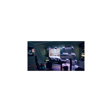 ATDEC HEAVY DUTY VERTICAL DUAL MONITOR MOUNT WITH F CLAMP - SILVER