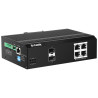 D-LINK 6-PORT GIGABIT INDUSTRIAL SMART MANAGED POE SWITCH 4 LR POE+ PORTS (120W) 2 SFP