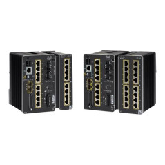 CISCO - Catalyst IE3300 with 8 GE PoE+ and 2 GE SFP, Modular, NE