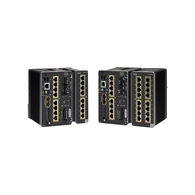 CISCO - Catalyst IE3300 with 8 GE PoE+ and 2 GE SFP, Modular, NE