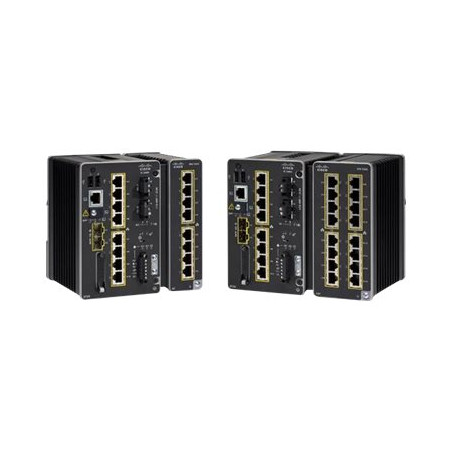 CISCO - Catalyst IE3400 with 8 GE Copper and 2 GE SFP, Modular, NE