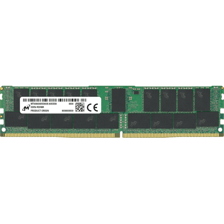 Micron DDR4 64GB 3200Mhz (PC-25600) QRx4 Registered ECC RDIMM CL22 [MTA36ASF8G72PZ-3G2R]