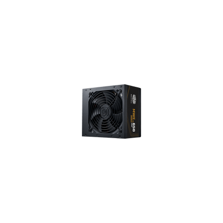 COOLER MASTER MWE 650W 80+ BRONZE, ATX 3.1, 120MM FAN, BLACK FLAT CABLE, 5YR WTY