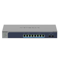 NETGEAR (MS510TXUP) 10-PORT SMART MULTI-GIG SWITCH- POE++(8) 295W, SFP+(2), LIFE WTY