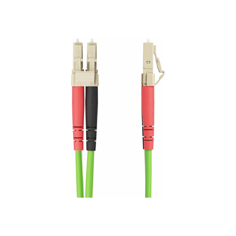 STARTECH 2M LC TO LC (UPC) OM5 MULTIMODE FIBER OPTIC CABLE, LTW