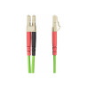 STARTECH 5M LC TO LC (UPC) OM5 MULTIMODE FIBER OPTIC CABLE, LTW
