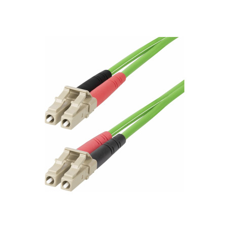 STARTECH 7M LC TO LC (UPC) OM5 MULTIMODE FIBER OPTIC CABLE, LTW