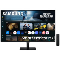 SAMSUNG 32" (16:9) M7 4K UHD SMART MONITOR, HDMI(2), USB-C, USB(3), BT,WIFI, VESA, 3YR