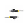 StarTech.com 15m Black Slim CAT6 Ethernet Cable, Snagless, 28AWG, LSZH, LTW