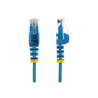 STARTECH 25CM BLUE SLIM CAT6 ETHERNET CABLE, SNAGLESS, 28AWG, LSZH, LTW