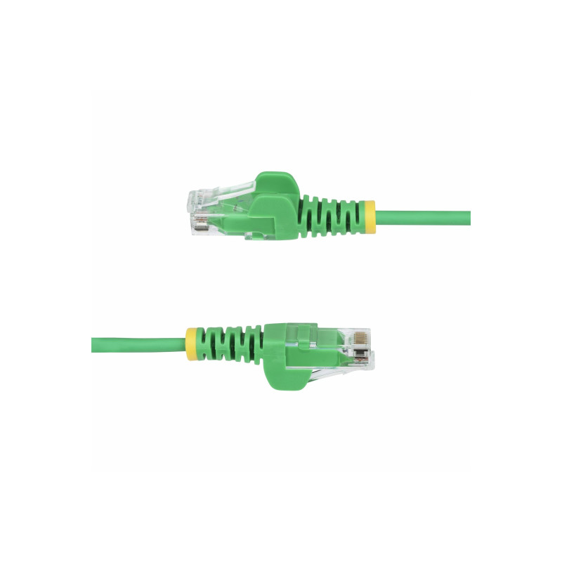 StarTech.com 50cm Green Slim CAT6 Ethernet Cable, Snagless, 28AWG, LSZH, LTW