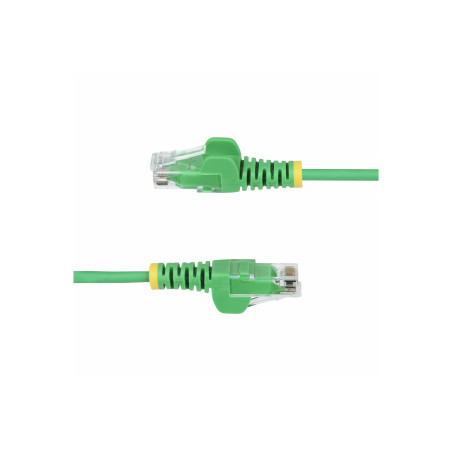 StarTech.com 50cm Green Slim CAT6 Ethernet Cable, Snagless, 28AWG, LSZH, LTW