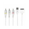 AV Cable for iPhone 3GS, 4G, iPad