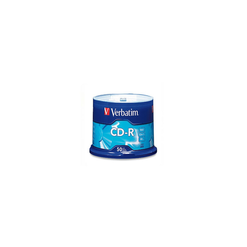 Verbatim 700MB 52x CD-R (Tube of 50pcs)