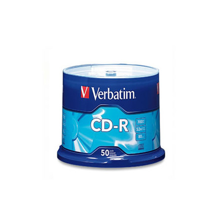 Verbatim 700MB 52x CD-R (Tube of 50pcs)