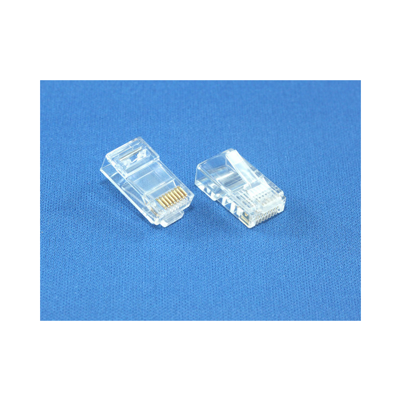 RJ-45 8P8C Connector For Cat5E Soild Cable