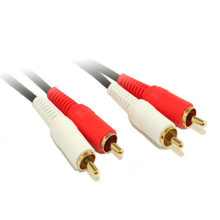 5M 2RCA to 2RCA Audio Cable OFC