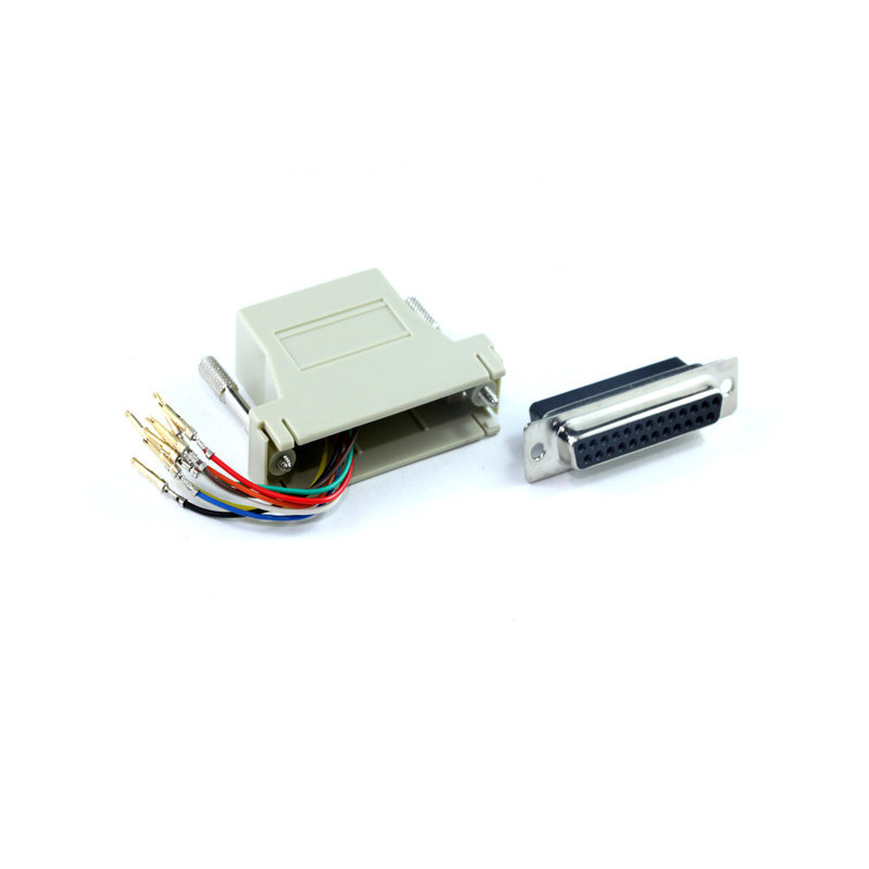 DB25F To RJ45 F Adaptor