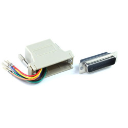 DB25M To RJ45 F Adaptor