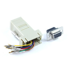 DB9F To RJ45 F Adaptor