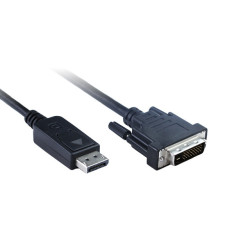 2m Displayport To DVI-D Cable