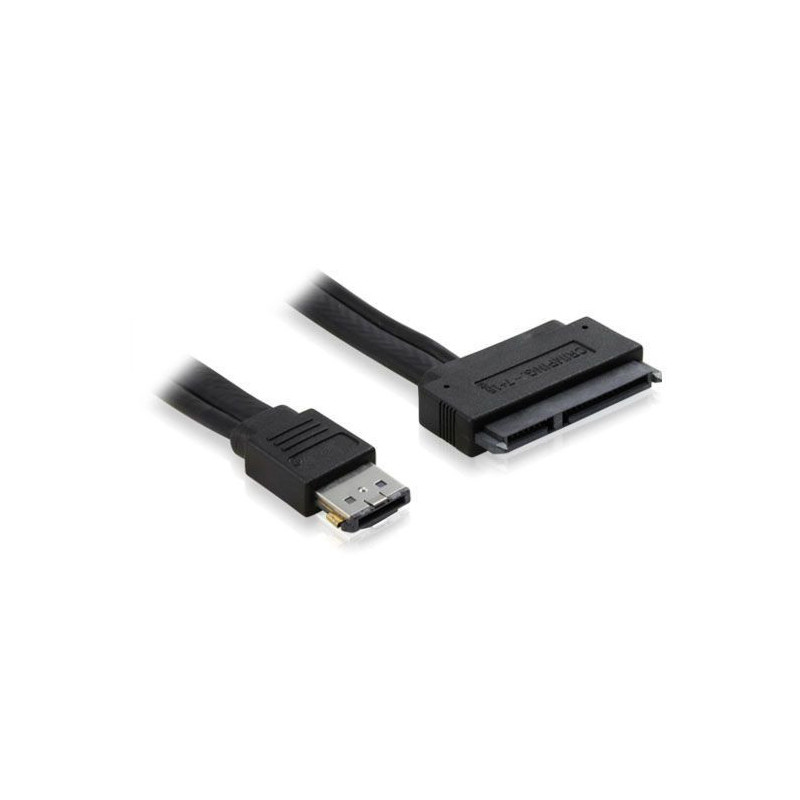 50cm eSATAp ( Power-over-eSATA) to SATA 22pin 12V