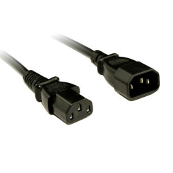 2M IEC C13 to C14 Power Cable