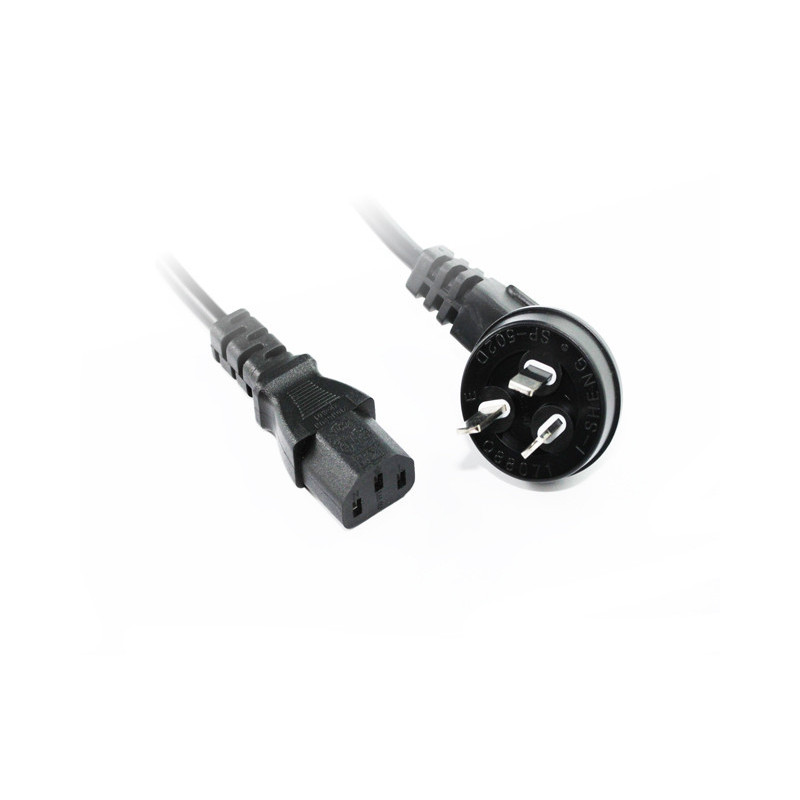 3M Right Angle Plug To C13 Power Cable