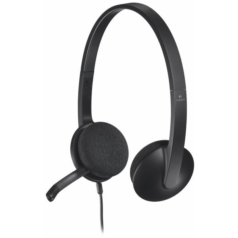 Logitech H340 USB Headset Black