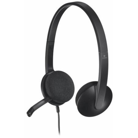Logitech H340 USB Headset Black