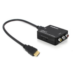 Simplecom CM413 HDMI to Composite AV CVBS 3RCA Video Converter 1080p