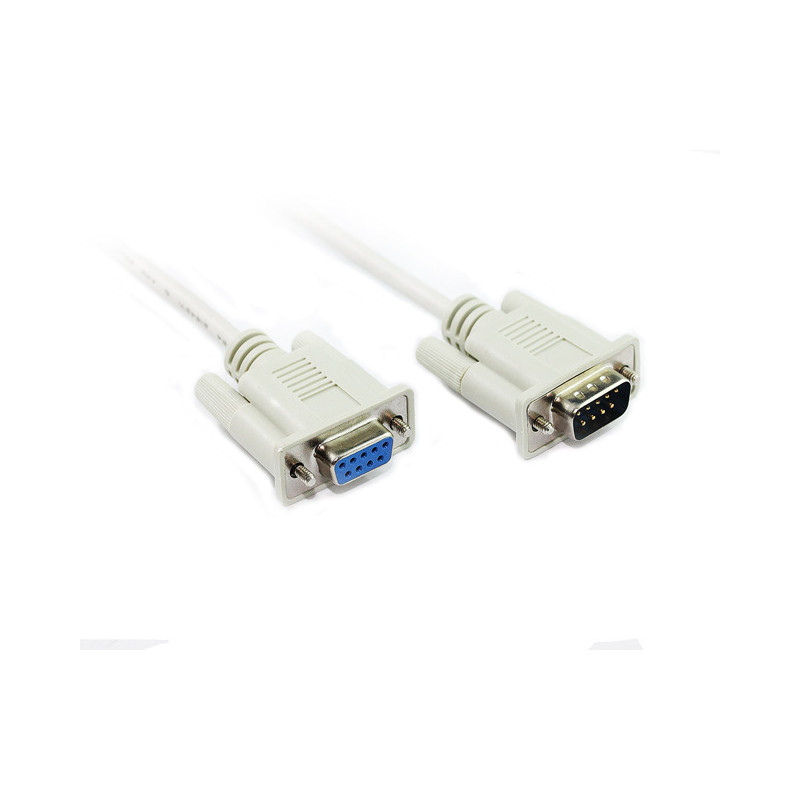 1M DB9M-DB9F Serial Extension Cable