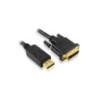 1M Displayport to DVI-D Cable