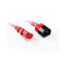2M Red IEC C13 to C14 Power Cable