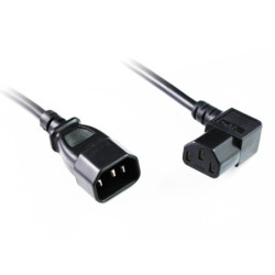 2M Right Angle C13 to C14 Power Cable