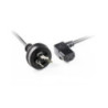 2M Wall to Right Angle IEC C13 Power Cable