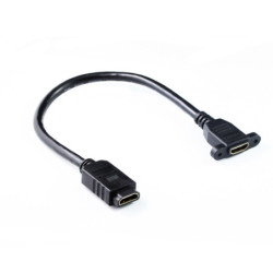 30CM HDMI Panel Mount Cable