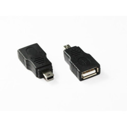 Mini USB 5Pin Male to USB 2.0 AF Adaptor